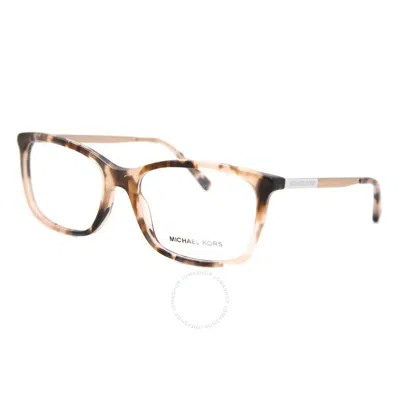MICHAEL KORS MICHAEL KORS VIVIANNA II DEMO RECTANGULAR LADIES EYEGLASSES MK4030 3162 52