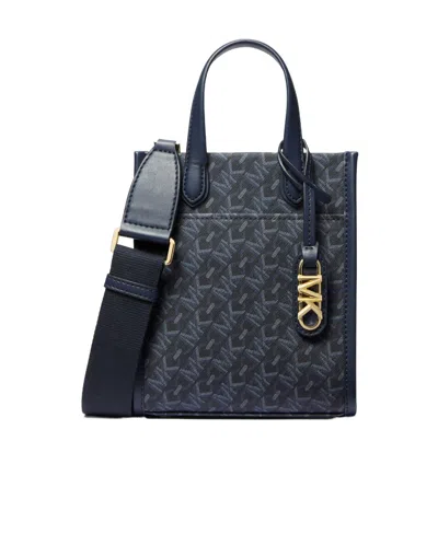 MICHAEL MICHAEL KORS MICHAEL MICHAEL KORS MONOGRAM JACQUARD SMALL TOTE BAG