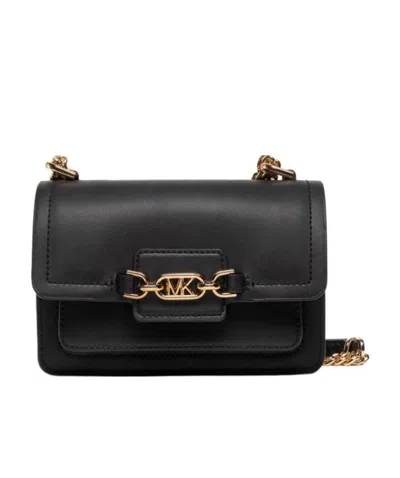 MICHAEL MICHAEL KORS HEATHER SUPER-SMALL LEATHER SHOULDER BAG