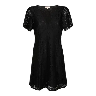 MICHAEL MICHAEL KORS MICHAEL MICHAEL KORS PUFF SLEEVED LACE MINI DRESS