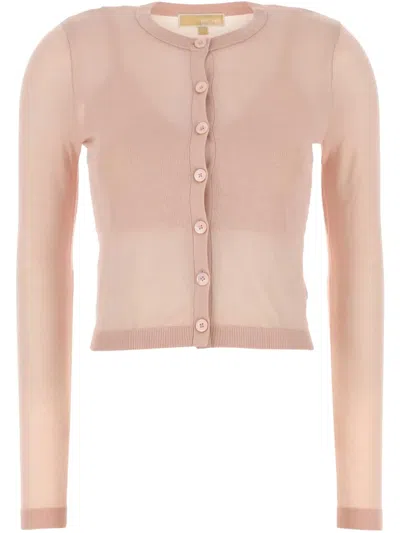 MICHAEL MICHAEL KORS SEMI-SHEER CARDIGAN