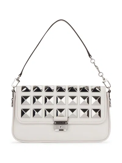 MICHAEL MICHAEL KORS STUD-EMBELLISHED SHOULDER BAG