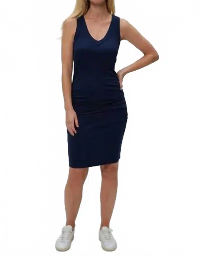 MICHAEL STARS ESME ABOVE THE KNEE DRESS IN NOCTURNAL