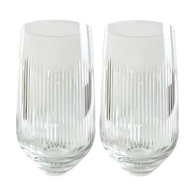 MICHAEL WAINWRIGHT BERKSHIRE HIGHBALL GLASS, SET OF 2