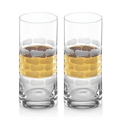 MICHAEL WAINWRIGHT TRURO HIGHBALL GLASS SET OF 2