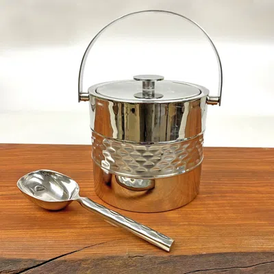 MICHAEL WAINWRIGHT TRURO ICE BUCKET & SCOOP SET