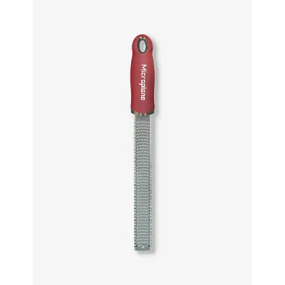 MICROPLANE POMEGRANATE RED PREMIUM STAINLESS-STEEL ZESTER 32.5CM