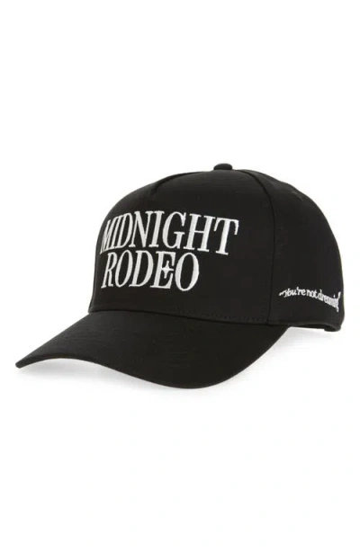 MIDNIGHT RODEO MIDNIGHT RODEO CLASSIC LOGO BASEBALL CAP