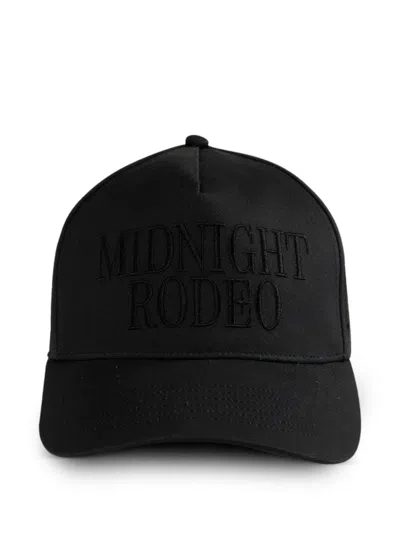 MIDNIGHT RODEO LOGO-EMBROIDERED CAP
