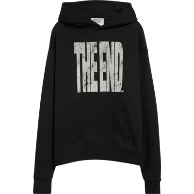 MIDNIGHT RODEO MIDNIGHT RODEO THE END FLEECE GRAPHIC HOODIE
