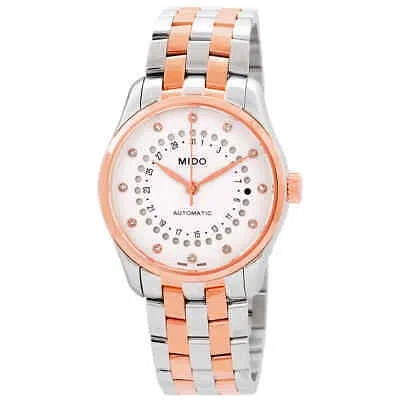 MIDO MIDO BELLUNA II AUTOMATIC SILVER DIAL TWO-TONE LADIES WATCH M0242072203600