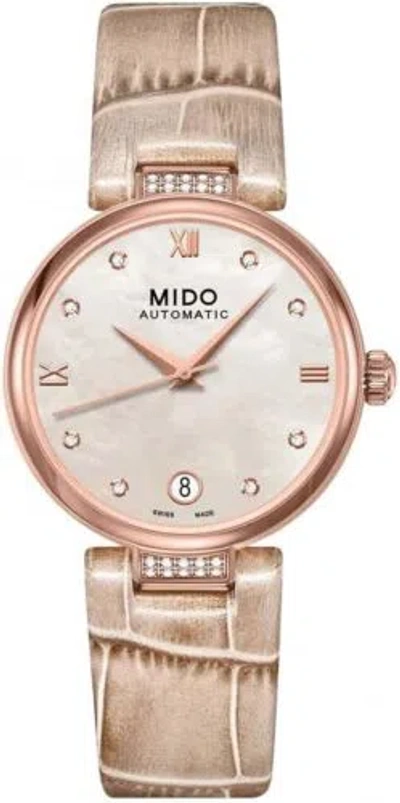 MIDO MIDO WOMEN'S BARONCELLI II 33MM AUTOMATIC WATCH M0222076611612