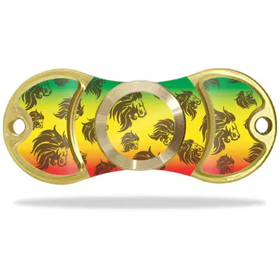 MIGHTYSKINS VINYL DECAL SKIN FOR EDC FIDGET SPINNER - RASTA LION