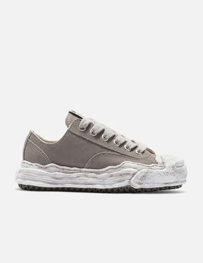 MIHARAYASUHIRO HANK OG SOLE CANVAS LOW-TOP SNEAKERS