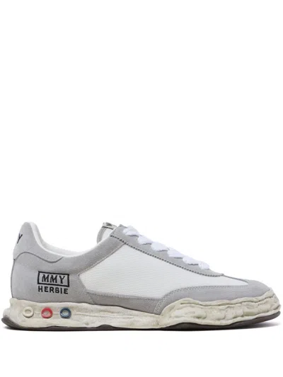 MIHARAYASUHIRO HERBIE TWO-TONE PANELLED SNEAKERS