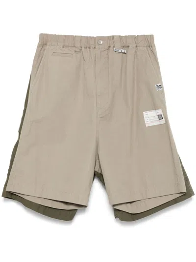 MIHARAYASUHIRO LAYERED CARGO SHORTS