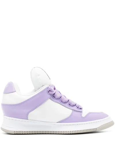 MIHARAYASUHIRO ROSY POINTED-TOE PUFFER SNEAKERS