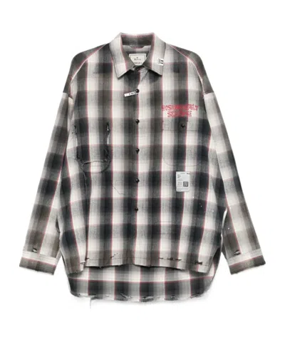 MIHARAYASUHIRO MAISON MIHARA YASUHIRO VINTAGE LIKE CHECK SHIRT