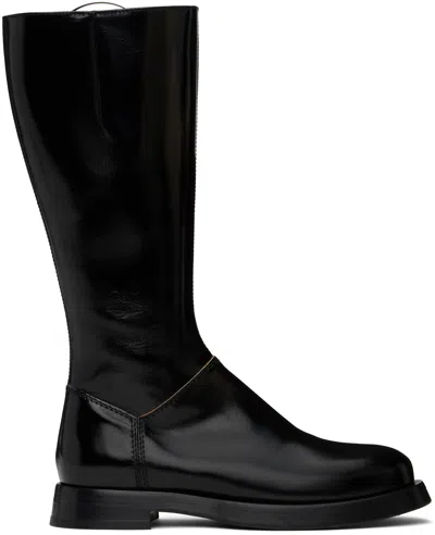 MIISTA BLACK DREDA TALL BOOTS