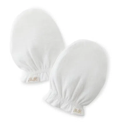 MIKI HOUSE COTTON MITTENS