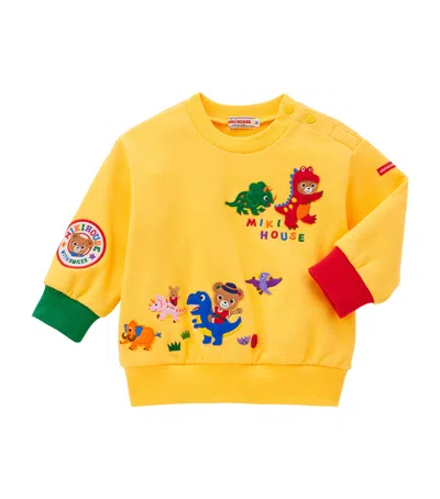 MIKI HOUSE DINOSAUR SWEATSHIRT