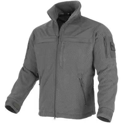 MIL-TEC MIL-TEC ELITE HEXTAC FLEECEJACKE HERREN CAMPING WANDERN ANGELN KAMPF URBAN GREY