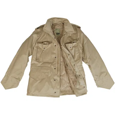 MIL-TEC M65 ARMEE FELD BEKÄMPFUNG M-65 HERREN JACKE WINTER PATROL MANTEL KHAKI S-3XL