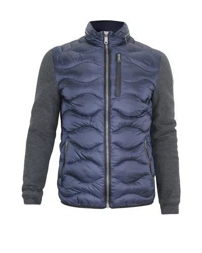 MILESTONE MILESTONE WASHINGTON HERREN STEPPJACKE ÜBERGANGSJACKE BLAU