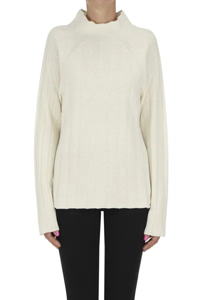 MILLENOVCENTOCINQUANTA7 RIBBED KNIT PULLOVER