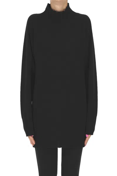 MILLENOVCENTOCINQUANTA7 TURLENECK MAXI PULLOVER
