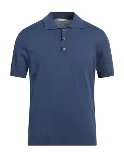 MILLENOVECENTOCINQUANTA7 MILLENOVECENTOCINQUANTA7 MAN SWEATER BLUE SIZE XL COTTON