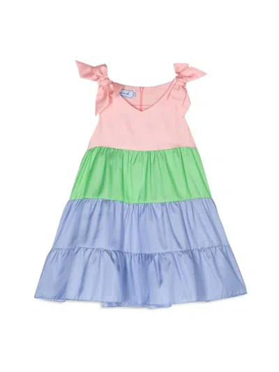 MIMISOL MULTICOLOR SATIN DRESS