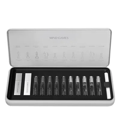 MIND GAMES MIND GAMES UNISEX LEATHER DISCOVERY GIFT SET FRAGRANCES 850034671413