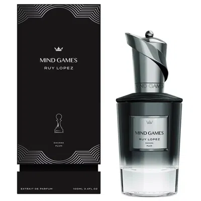 MIND GAMES MIND GAMES UNISEX RUY LOPEZ EXTRAIT DE PARFUM SPRAY 3.4 OZ FRAGRANCES 850034671604
