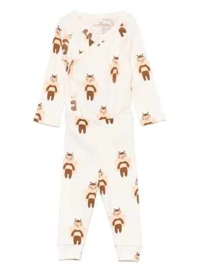 MINI RODINI GRAPHIC-PRINT TRACKSUIT