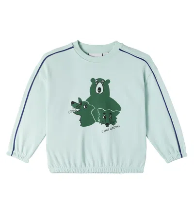 MINI RODINI PRINTED COTTON JERSEY SWEATSHIRT