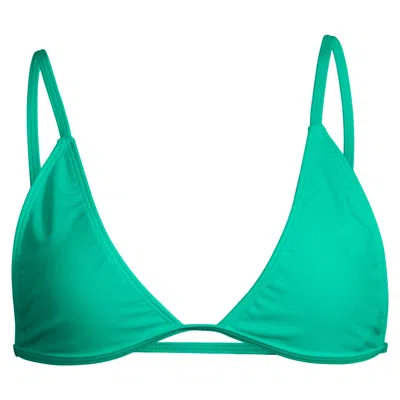 MINIMALE ANIMALE WOMEN'S MIRAGE BIKINI TOP - JUNGLE GREEN
