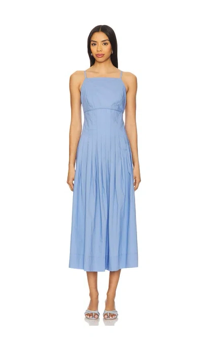 MINKPINK AVALON SQUARE NECK MIDI DRESS