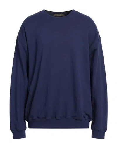 MINT MINT MAN SWEATSHIRT DARK PURPLE SIZE L COTTON