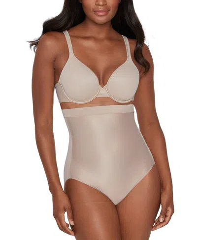MIRACLESUIT SHAPEWEAR WOMEN'S XL STUCCO CORE CONTOUR HIGH-WAIST BRIEF ERK253