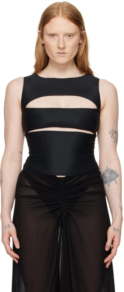 MISBHV BLACK ELENA TANK TOP