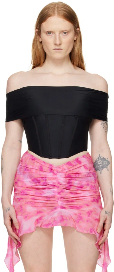 MISBHV BLACK PANDORA CORSET