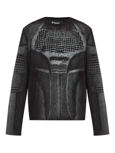 MISBHV LOGO-PRINT SWEATSHIRT