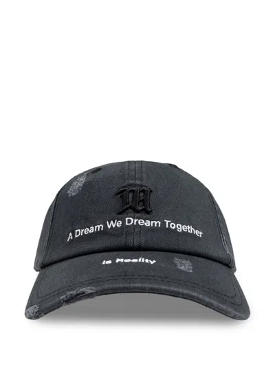 MISBHV TEXT-EMBROIDERED CAP