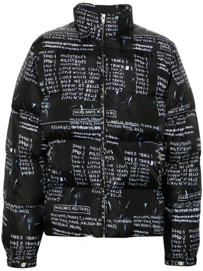 MISBHV X JEAN-MICHEL BASQUIAT DISCOGRAPHY PUFFER JACKET