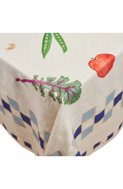 MISETTE MISETTE STILL LIFE LONG LINEN TABLECLOTH