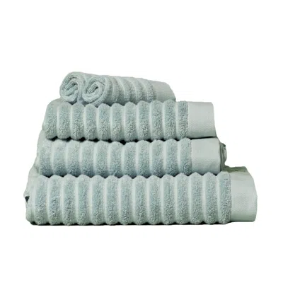 MISONA ORGANIC COTTON MINIMO TOWEL SET - DUCK EGG BLUE