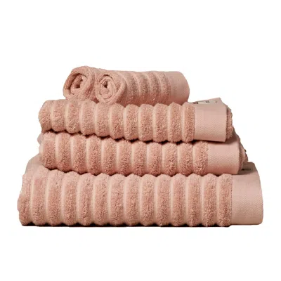 MISONA ORGANIC COTTON MINIMO TOWEL SET - BLUSH PINK