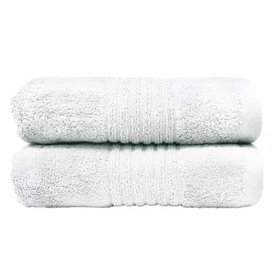 MISONA ULTRA SOFT BAMBOO BATH SHEET SET - WHITE