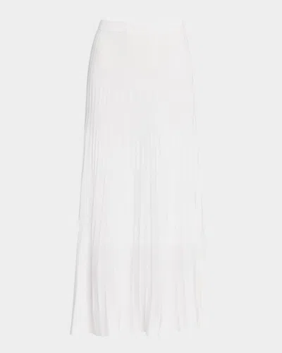 MISOOK HERITAGE-FIT RIBBED KNIT MIDI SKIRT